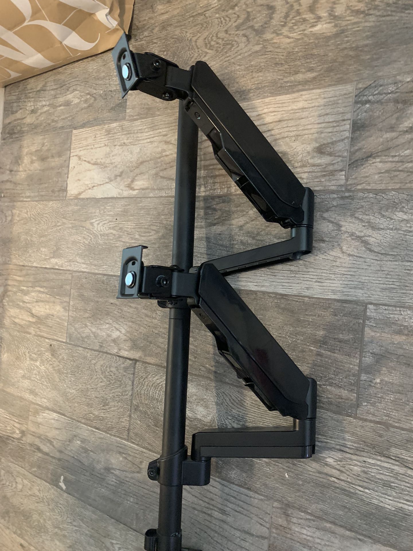 Dual Monitor Desk Mount And Stand 