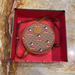 Disney X Gucci Mini Vintage Bookbag Crossbag Mickey Mouse