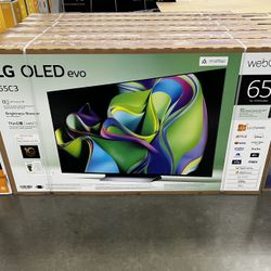 65 INCH LG OLED C3 EVO SMART 4k TVS OPEN BOX NO STAND