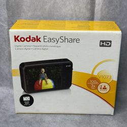 Kodak EasyShare V1073 Digital Camera HD Touch Screen Black Noir