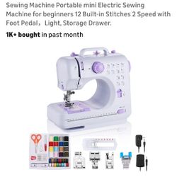 Portable Mini Electric Sewing Machine 