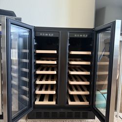 Needs Repair - KingChii TwoZone Wine Cooler FREE - Must PICKUP