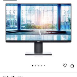 Dell P2719H 27-inch Full HD Height Adjustable Thin Bezel Monitor for PC