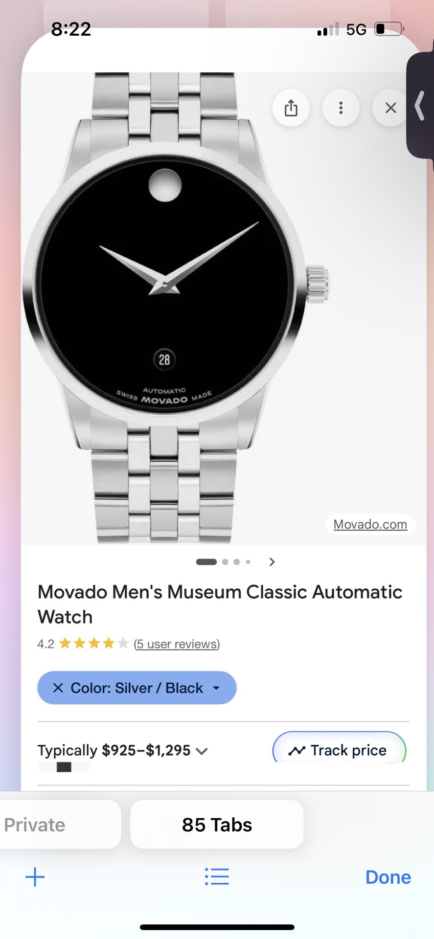 Movado Men’s Watch