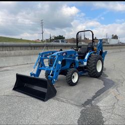 New LSMT240HE Compact Tractor * backhoe