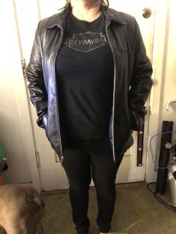 Wilson Women’s leather jacket size medium