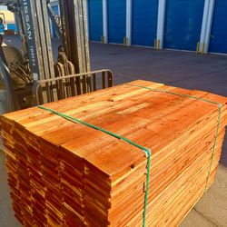 $500 discount Redwood fence pickets 1x8x6 lumber