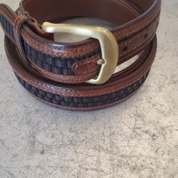 Johnston & Murphy Aniline Kipskin Shoulders Made in USA brass buckle Size 44