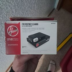 Hoover Battery Never Opened