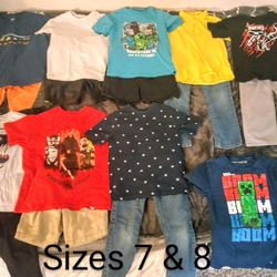 Boy's Size 7 & 8 Bundle 