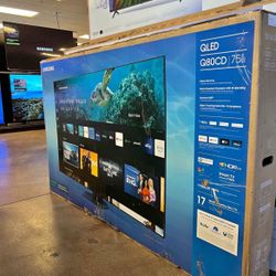 75 “ Samsung Smart 4K QLED HDR 120HZ TV