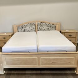 Solid Wood Bedroom 7 Pieces Set