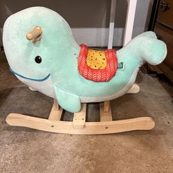 B toys whale rocker