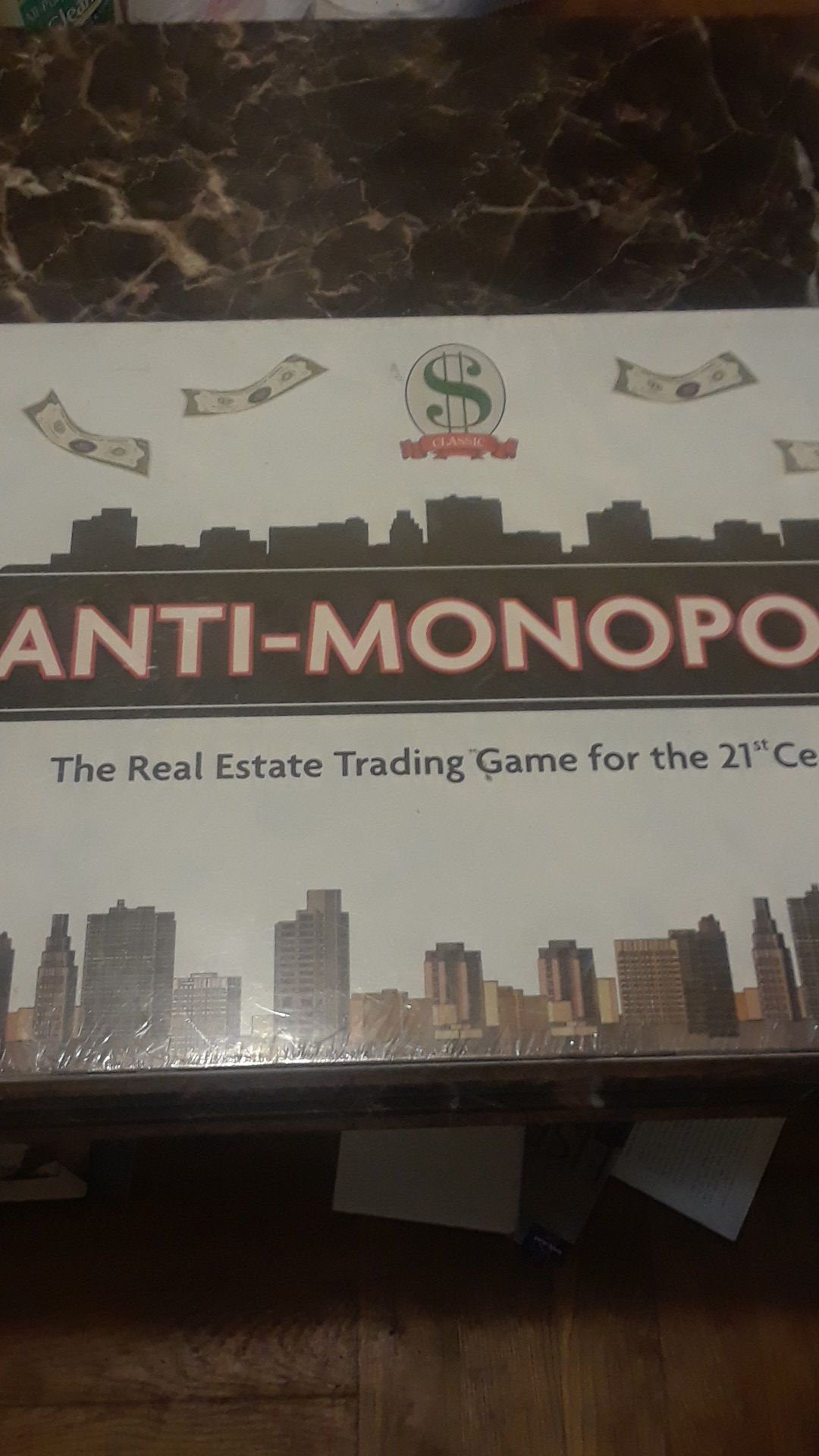 Anti monopoly board game