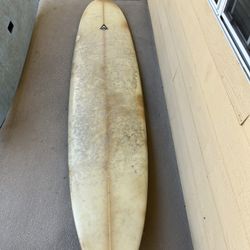 9ft Fiberglass Surfboard & 10 Inch Fiberglass Fin