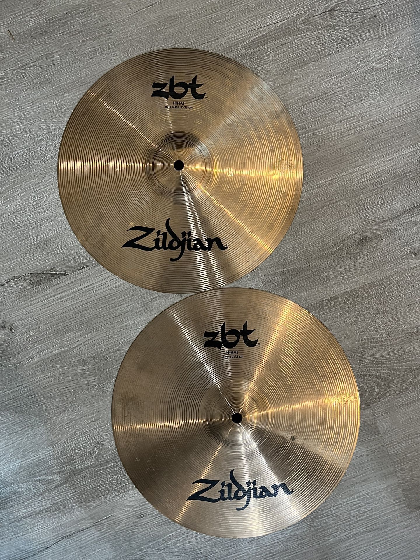 Zildjian ZBT HiHat Cymbals 13”/33cm