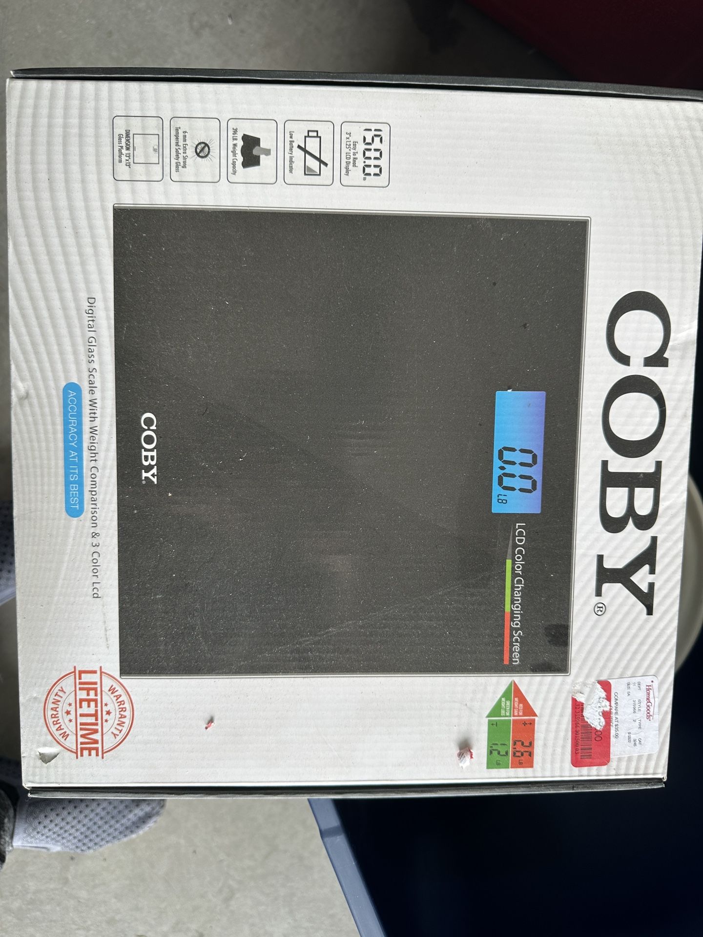 Coby Weight Scale