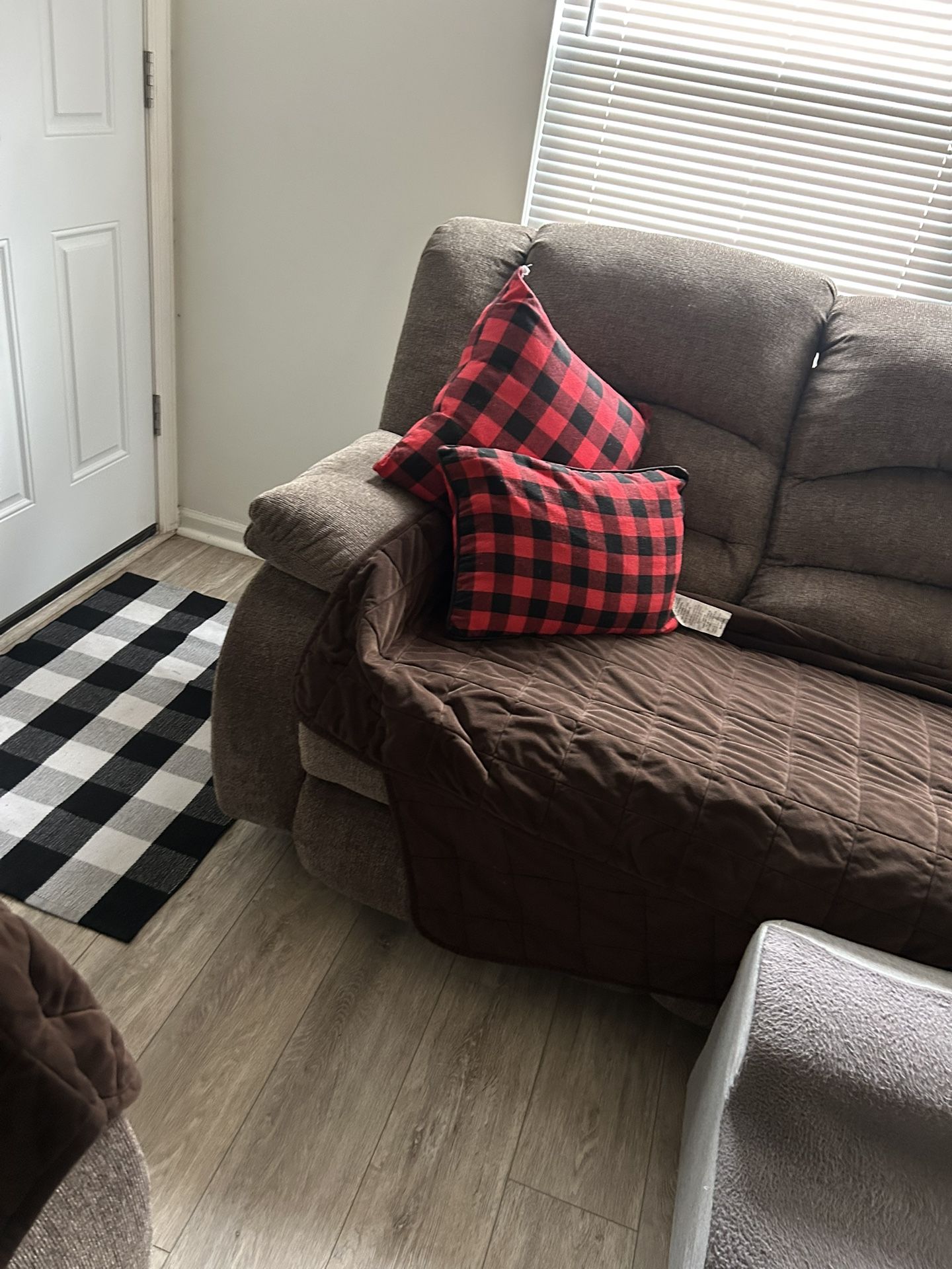 Christmas Red/ Black Buffalo Plaid 