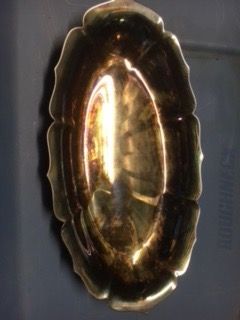 Early Dublin silver plated tray