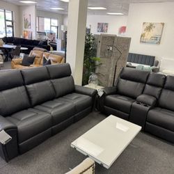 Sofa And Loveseat With Recliners 