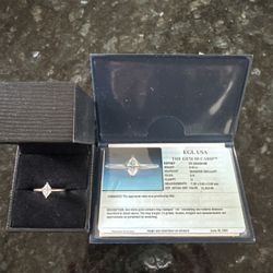 Marquise Diamond Engagement Ring