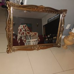Heavy Plastic Mirror Size 41x31 Inch