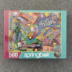 Springbok 500 Piece Sweet Tooth Jigsaw Puzzle- Sealed New