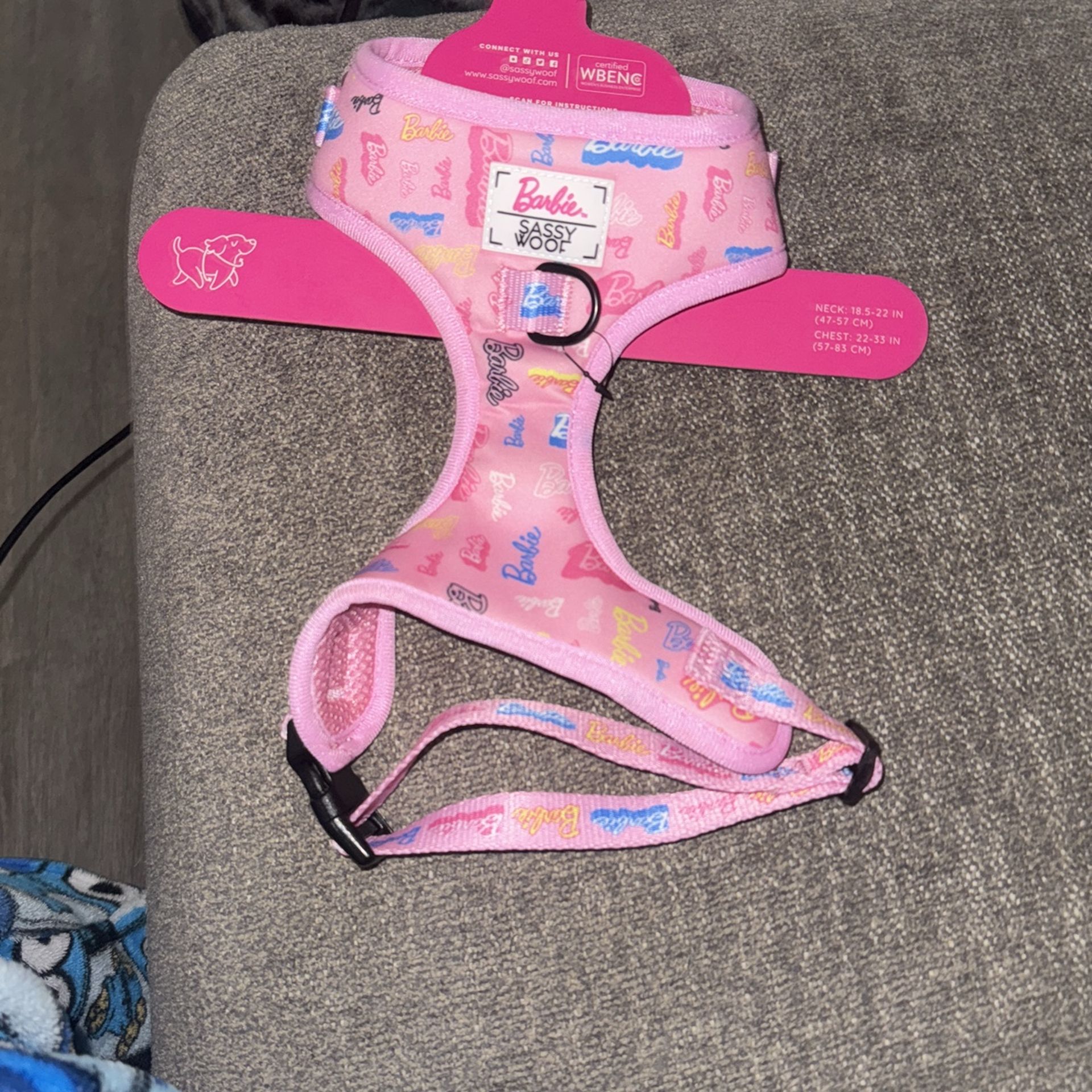 Sassy Woof Where Dogs Are Family Ken Adjustable Dog Harness