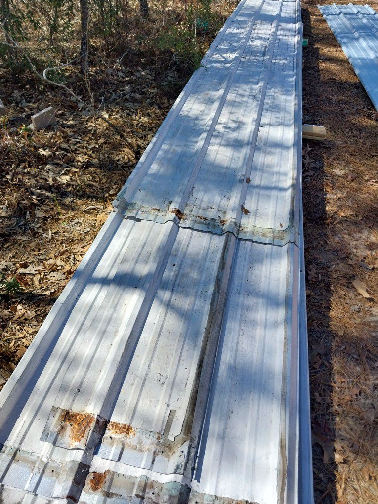 Used PBR metal roofing Panels