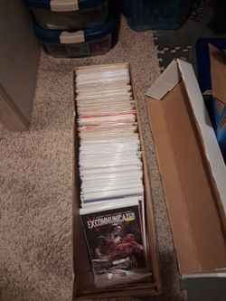 200+ Old and NEWER COMICS COLLECTION IN A. BOX