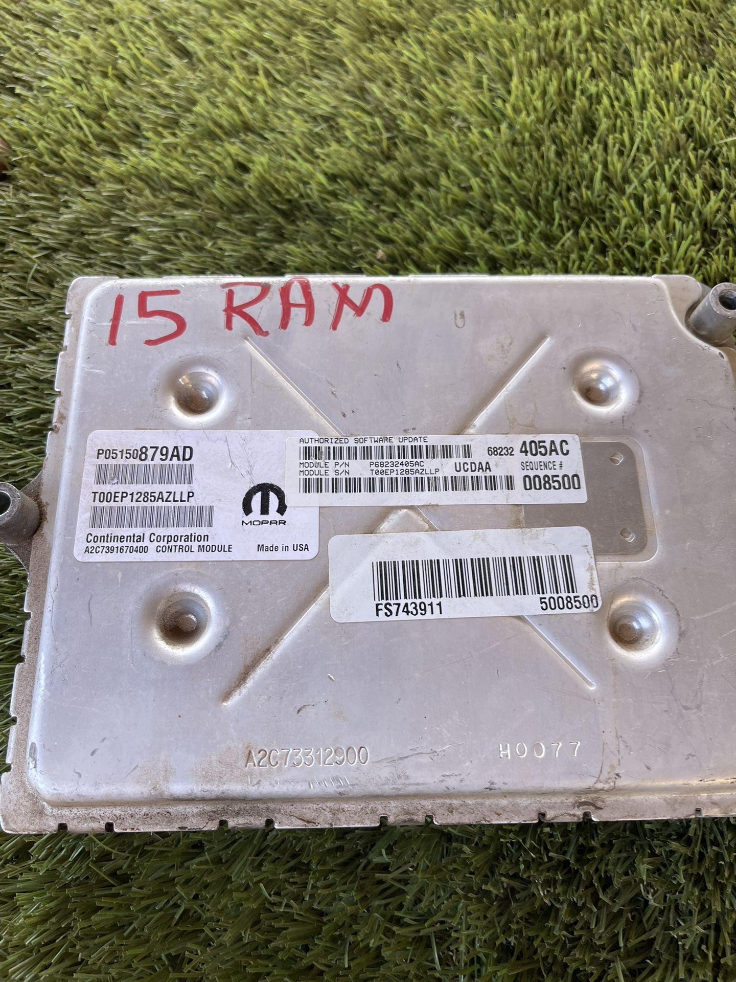 2015 Ram 1500 Engine Control Unit