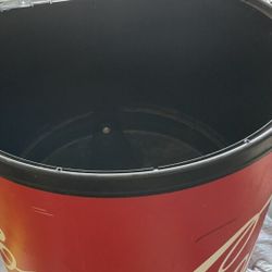 Vintage Coca-Cola Rolling Cooler