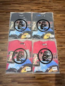 Red/black Hellstar Graphic Shirt