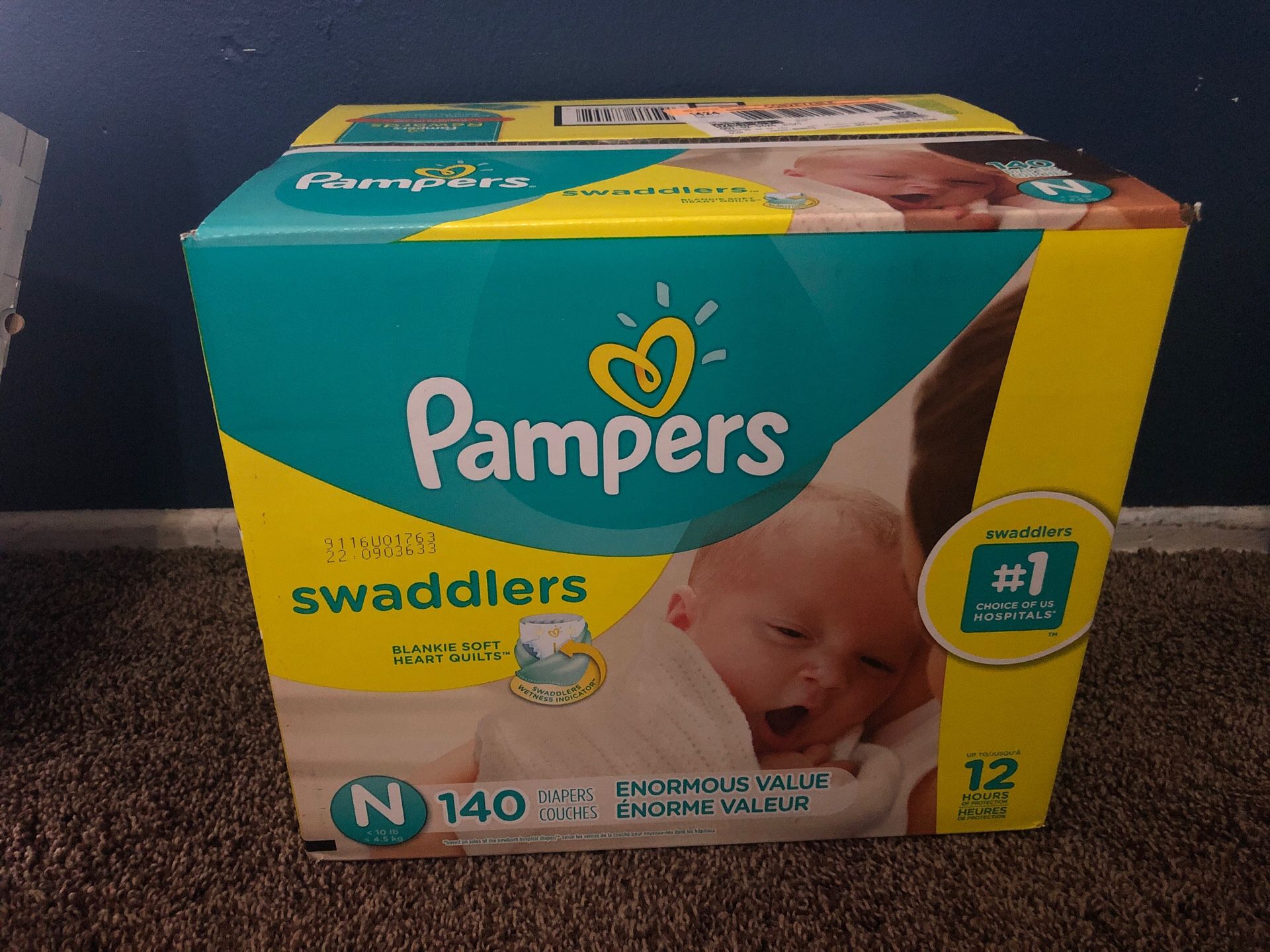 Pampers newborn diapers