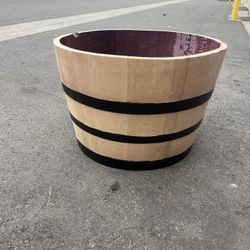 High Quality Empty Wine Barrel Planters For Sale