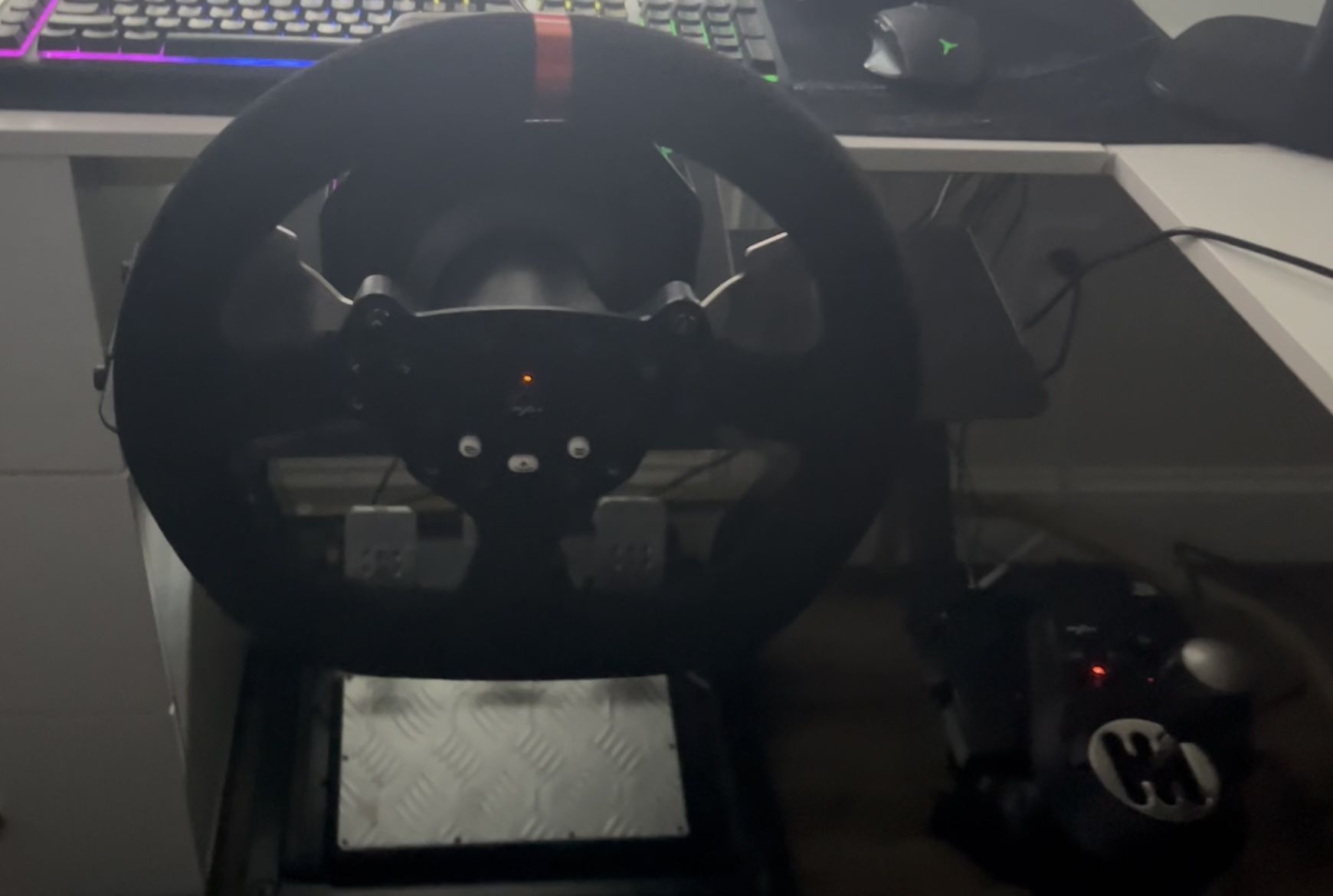 Sim Steering Wheel Set Up