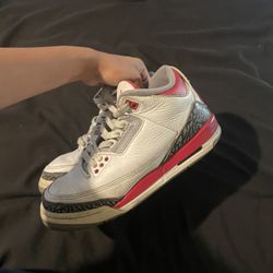 Jordan 3 Fire Red 6Y