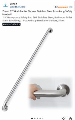 Zonon 57" Stainless Steel Shower Grab Bar. Brand new.