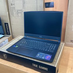 Gaming Laptop MSI RTX4070 And 16Gb Ram 