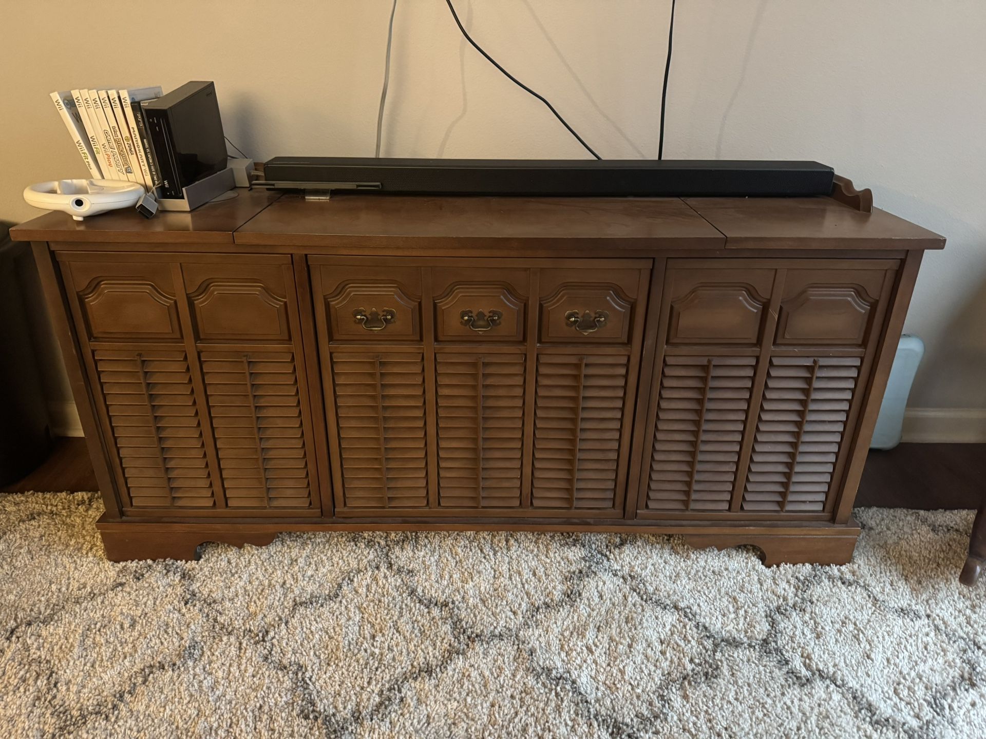 Antique Stereo Cabinet