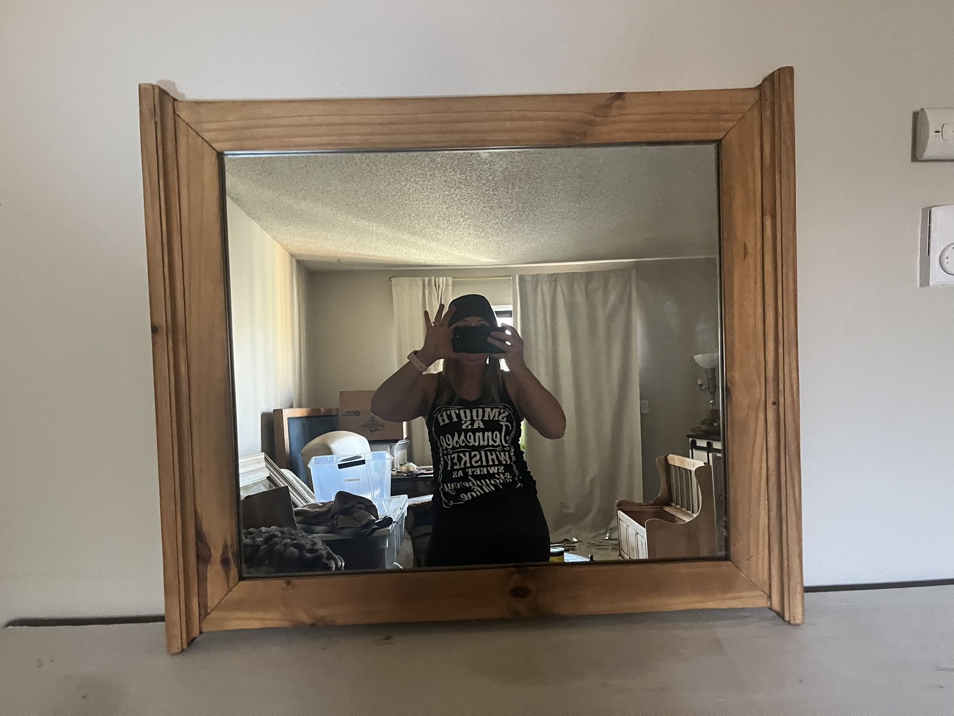 Beautiful Wood Mirror