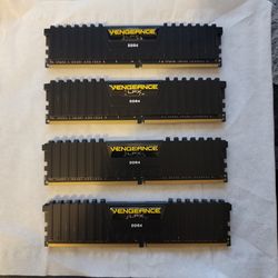Corsair Vengeance LPX DDR4 2666Mhz 4x4GB 16GB RAM Sticks