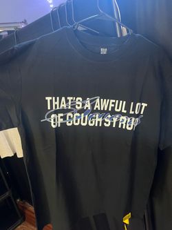 Awful lot of cough syrup
