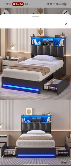 Twin bed