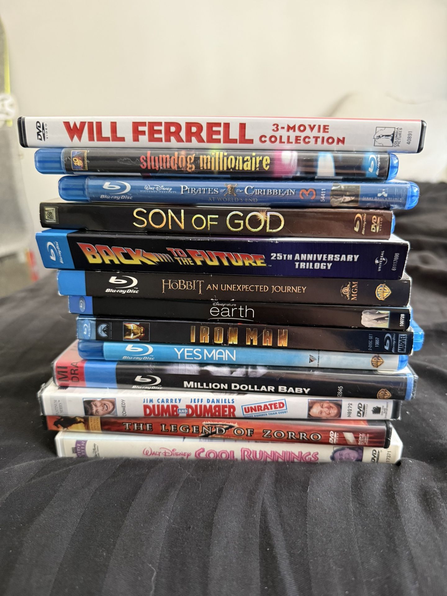 UnOpened Blu-ray And DVD Movies