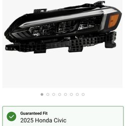 Honda Civic Right Side HeadLight NEW 