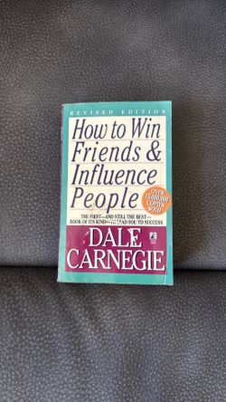 How To Win Friends & Influence People Soft Cover Paperback Book