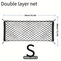 Elastic Storage Net for Car Trunks, Size S