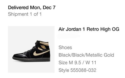 Air Jordan 1 Retro OG