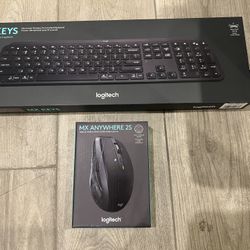 Logitech wireless keyboard and mouse